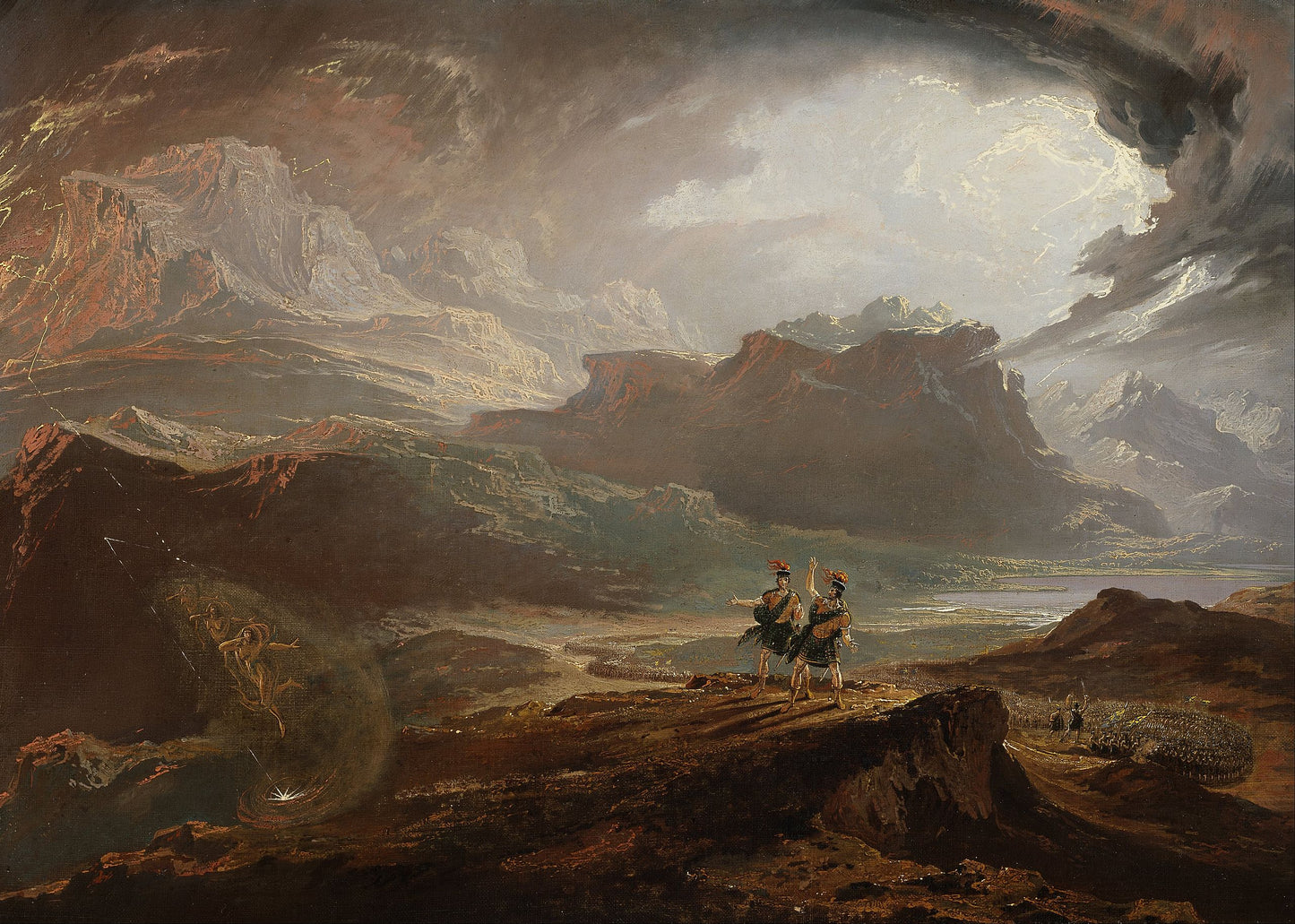 Macbeth – John Martin (1820) | Framed Canvas