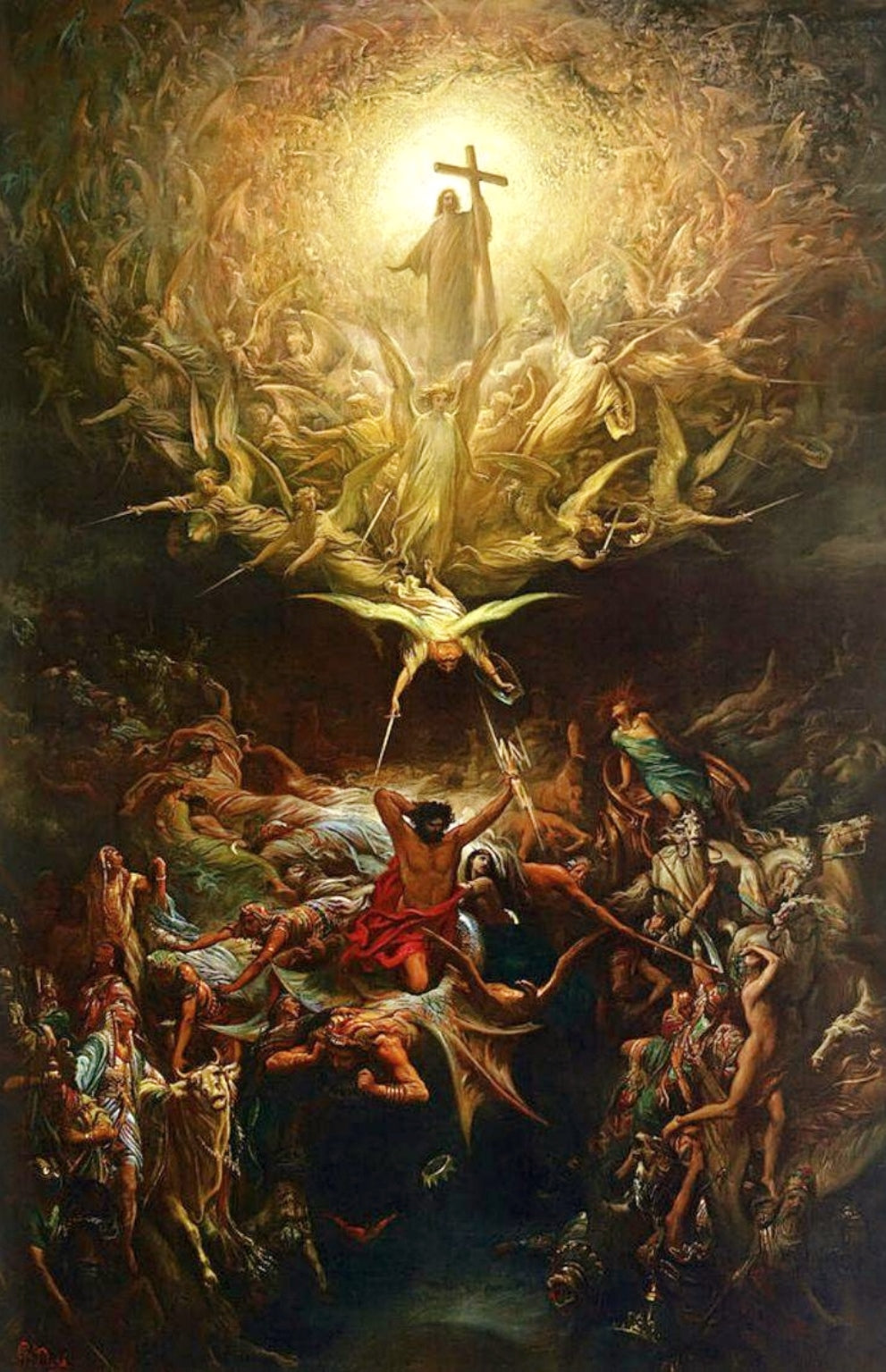 The Triumph of Christ – Gustave Doré (1877) | Archival Framed Giclée Print