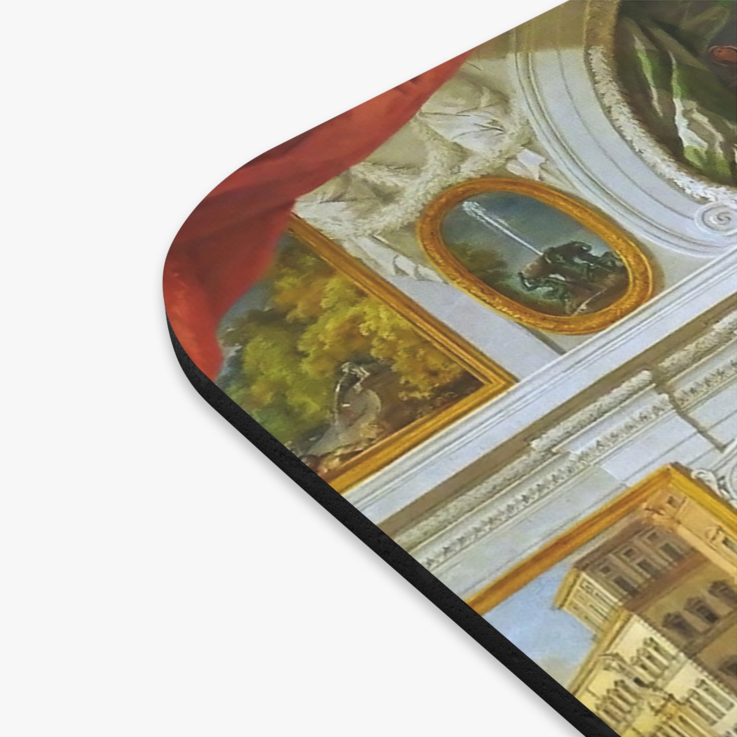 Gallery Views of Modern Rome - Giovanni Paolo Panini (1758) | Mouse Pad