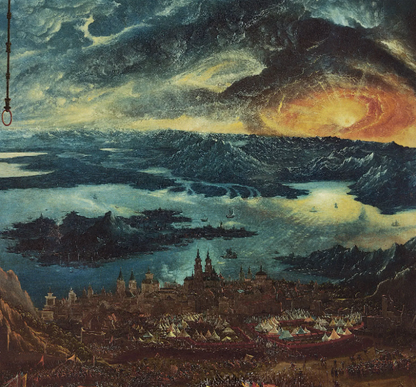 The Battle of Alexander at Issus - Altdorfer (1529) | Framed Canvas