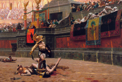 Pollice Verso - Jean Leon Gerome (1872) | Canvas Print