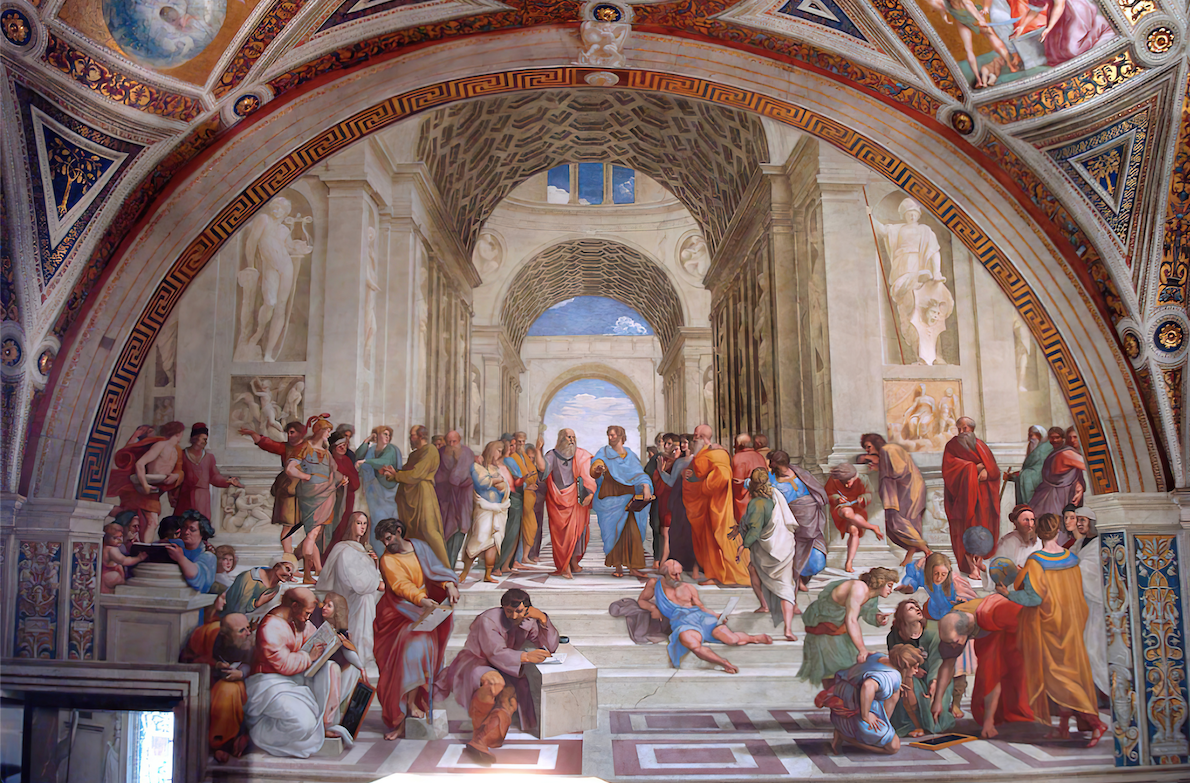 The School of Athens - Raphael (1511) | Canvas Print