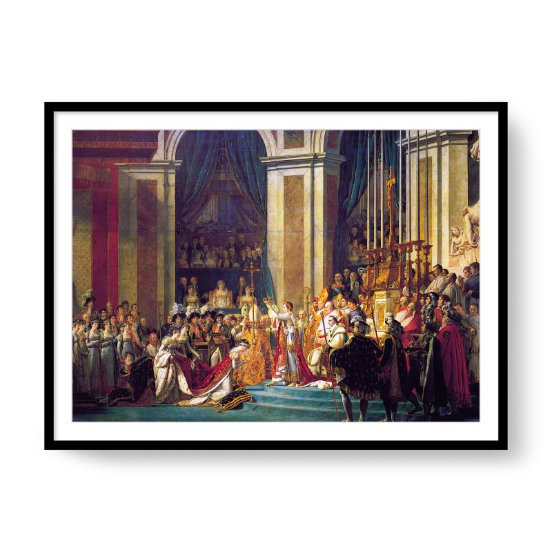 The Coronation of Napoleon - Jacques-Louis David (1807) | Archival Framed Giclée Print