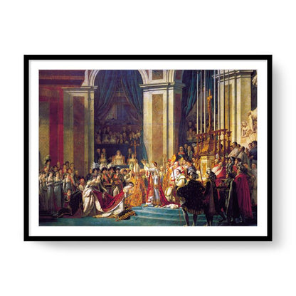 The Coronation of Napoleon - Jacques-Louis David (1807) | Archival Framed Giclée Print