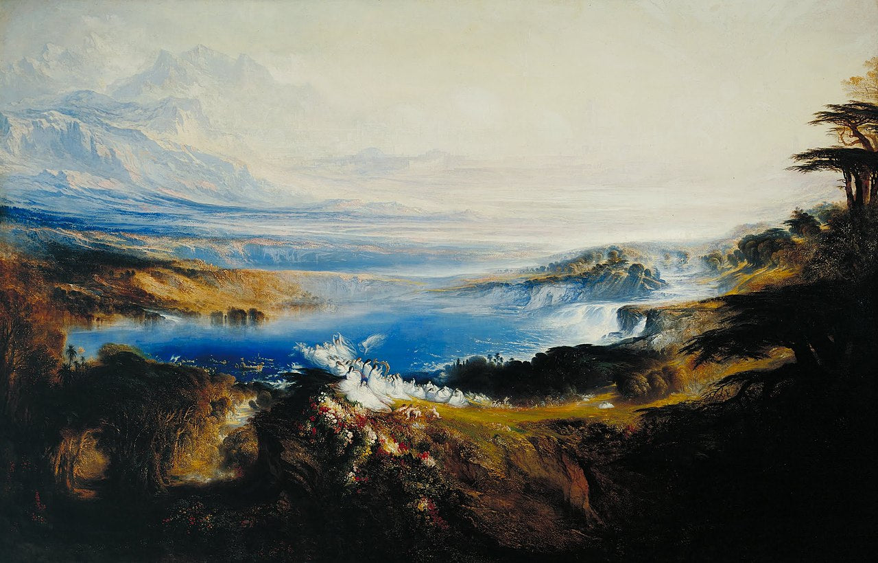 The Plains of Heaven – John Martin (1851) | Archival Framed Giclée Print
