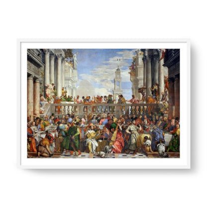 The Wedding at Cana – Paolo Veronese (1563) | Archival Framed Giclée Print