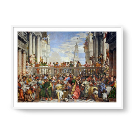 The Wedding at Cana – Paolo Veronese (1563) | Archival Framed Giclée Print