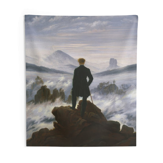 Wanderer above the Sea of Fog – Caspar David Friedrich (1818) | Tapestry