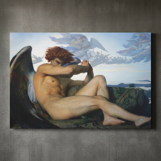 Fallen Angel - Alexandre Cabanel (1847) | Canvas Print