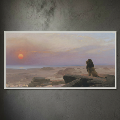 The Two Majesties – Jean-Léon Gérôme (1883) | Framed Canvas