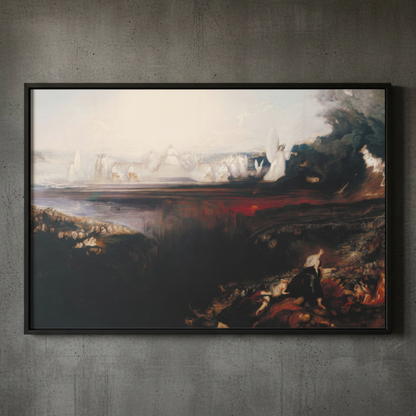 The Last Judgement – John Martin (1853) | Framed Canvas