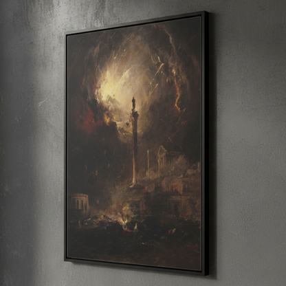 The Last Days of Pompeii – James Hamilton (1864) | Framed Canvas