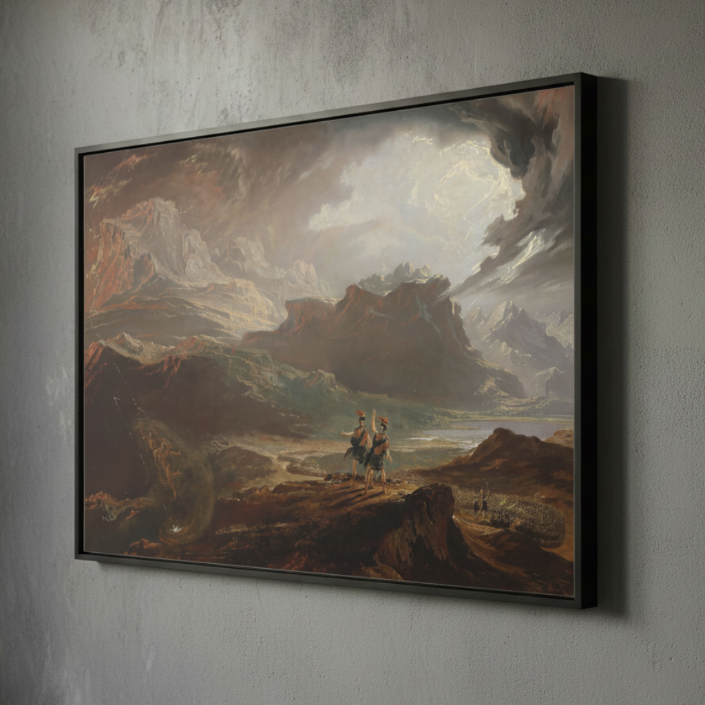 Macbeth – John Martin (1820) | Framed Canvas