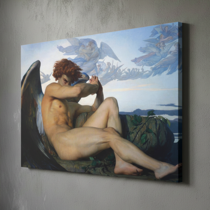 Fallen Angel - Alexandre Cabanel (1847) | Canvas Print