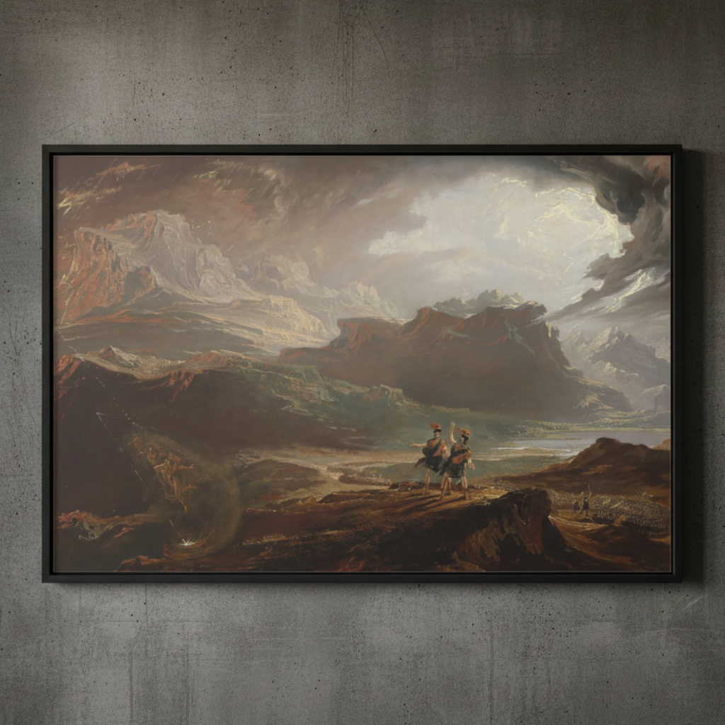 Macbeth – John Martin (1820) | Framed Canvas