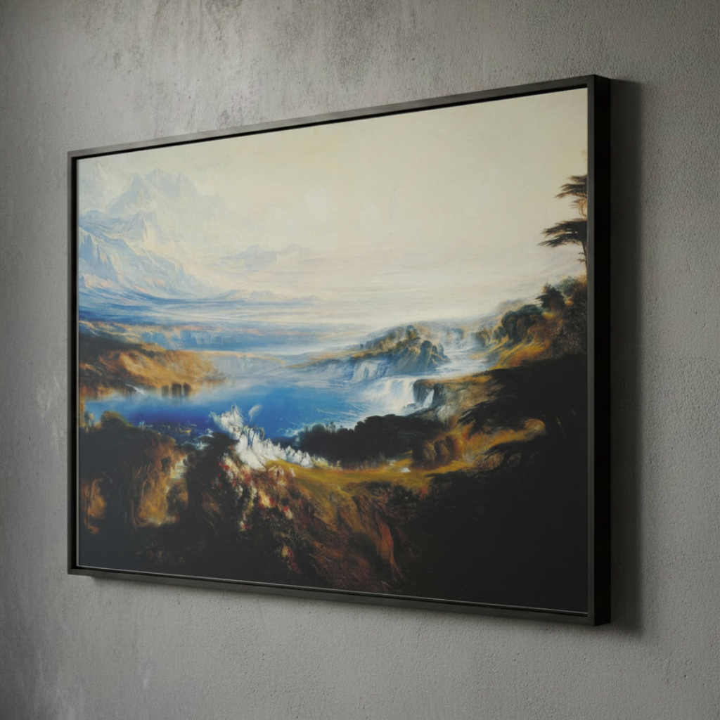 The Plains of Heaven – John Martin (1851) | Framed Canvas
