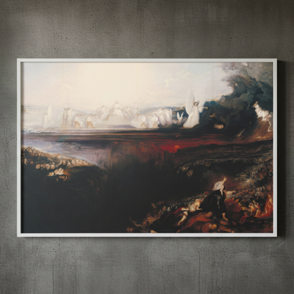 The Last Judgement – John Martin (1853) | Framed Canvas