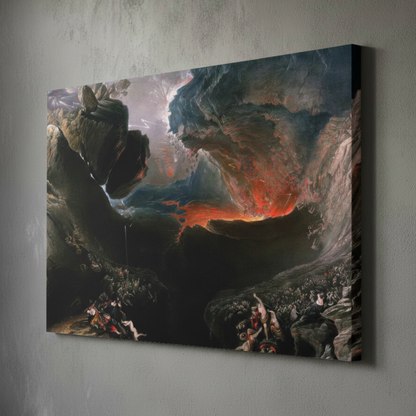 The Great Day of His Wrath – John Martin (1851) | Canvas Print