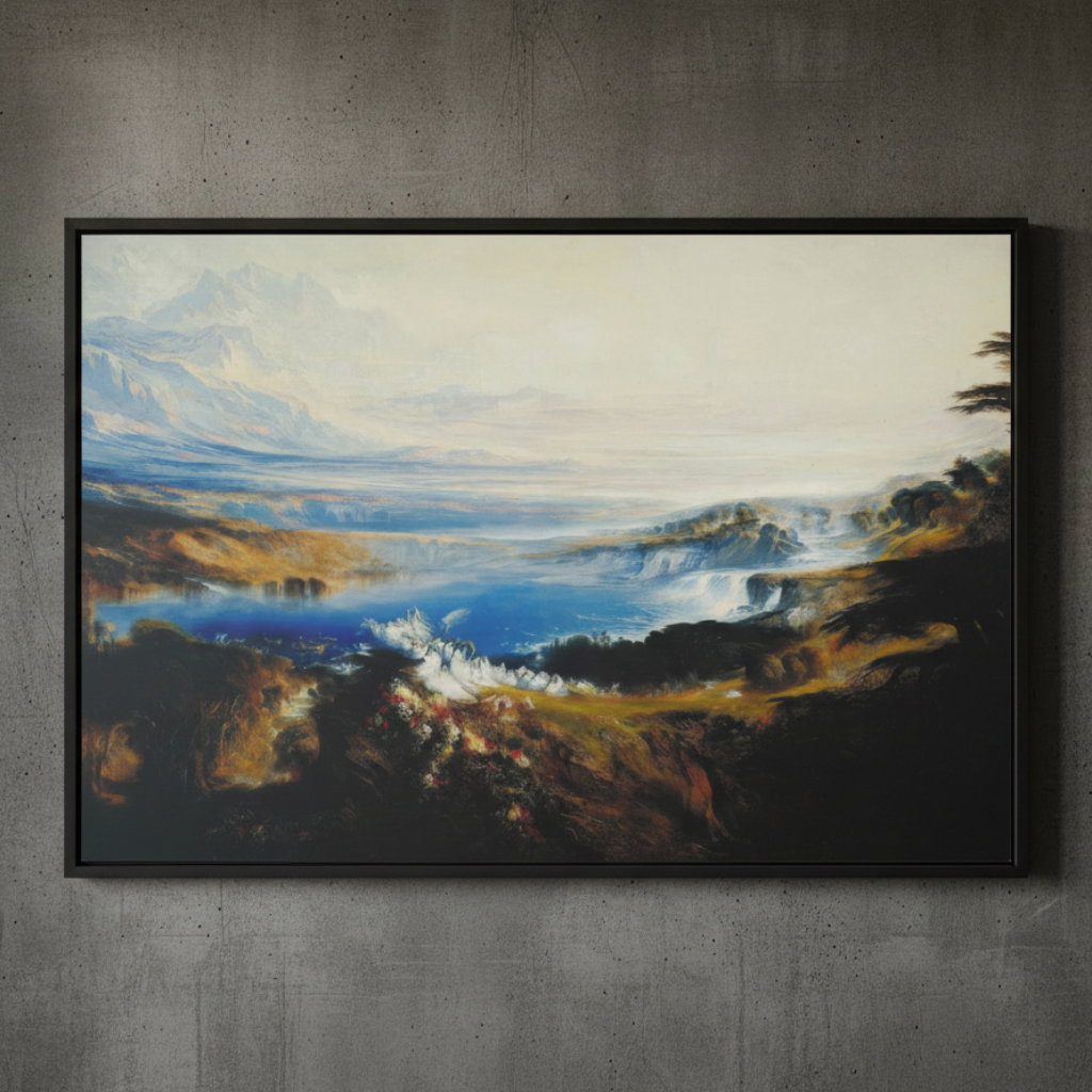 The Plains of Heaven – John Martin (1851) | Framed Canvas