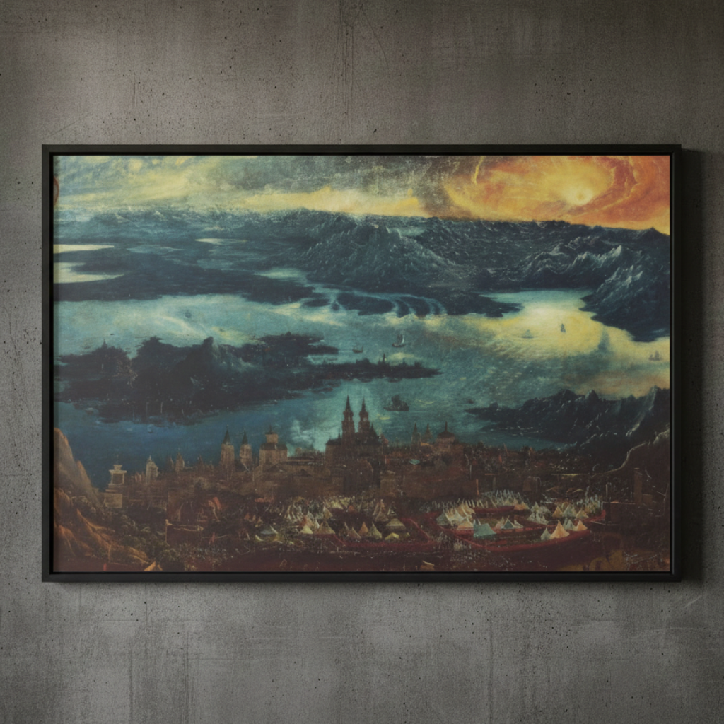 The Battle of Alexander at Issus - Altdorfer (1529) | Framed Canvas