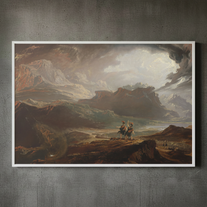 Macbeth – John Martin (1820) | Framed Canvas