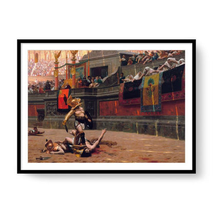Pollice Verso – Jean-Léon Gérôme (1872) | Archival Framed Giclée Print