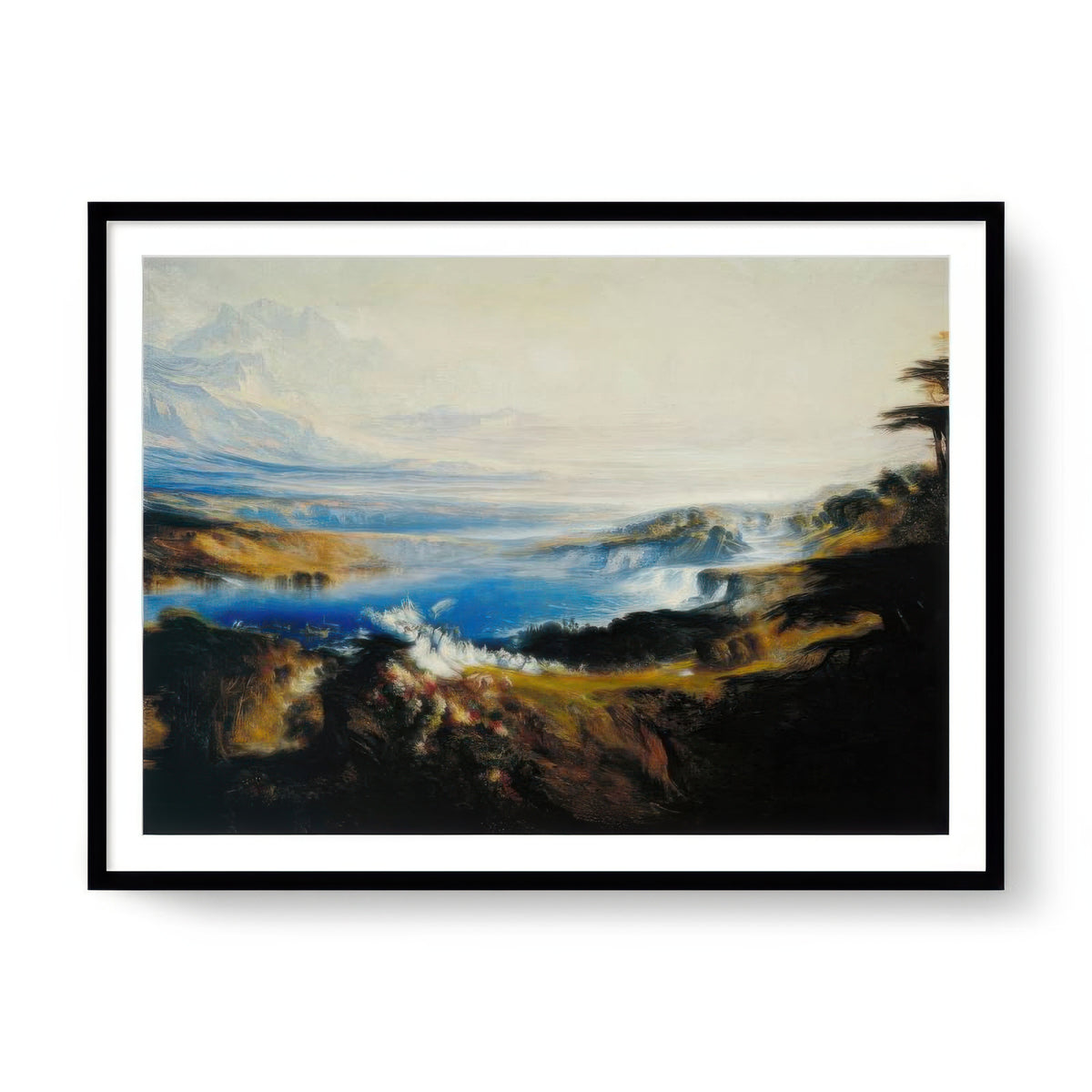 The Plains of Heaven – John Martin (1851) | Archival Framed Giclée Print