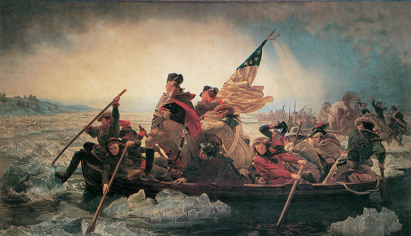 Washington Crossing the Delaware – Emanuel Leutze (1851) | Archival Framed Giclée Print