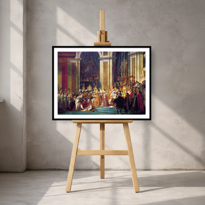 The Coronation of Napoleon - Jacques-Louis David (1807) | Archival Framed Giclée Print