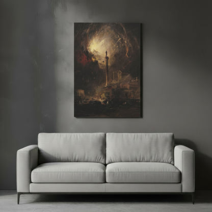 The Last Days of Pompeii – James Hamilton (1864) | Canvas Print