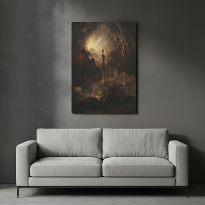 The Last Days of Pompeii – James Hamilton (1864) | Canvas Print
