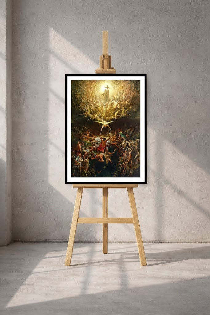 The Triumph of Christ – Gustave Doré (1877) | Archival Framed Giclée Print