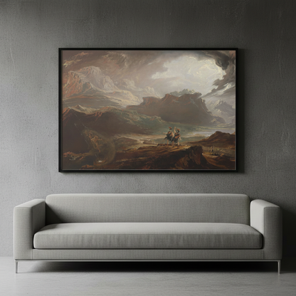 Macbeth – John Martin (1820) | Framed Canvas