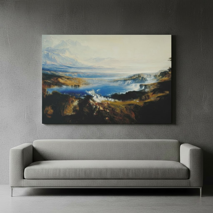 The Plains of Heaven – John Martin (1851) | Canvas Print