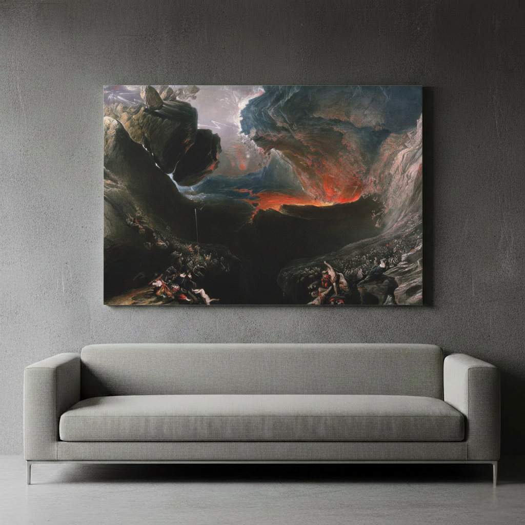 The Great Day of His Wrath – John Martin (1851) | Canvas Print