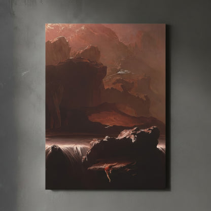 Sadak in Search of Water - John Martin (1812) | Canvas Print