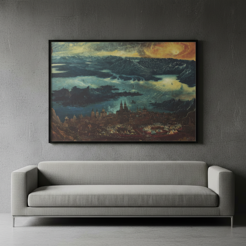 The Battle of Alexander at Issus - Altdorfer (1529) | Framed Canvas