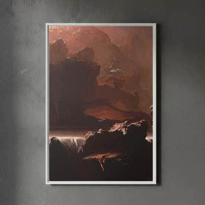 Sadak in Search of Water - John Martin (1812) | Framed Canvas