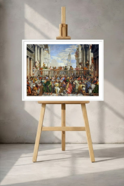 The Wedding at Cana – Paolo Veronese (1563) | Archival Framed Giclée Print