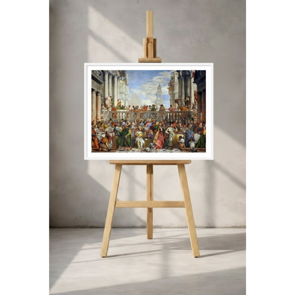 The Wedding at Cana – Paolo Veronese (1563) | Archival Framed Giclée Print