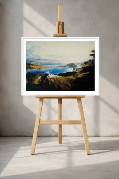 The Plains of Heaven – John Martin (1851) | Archival Framed Giclée Print
