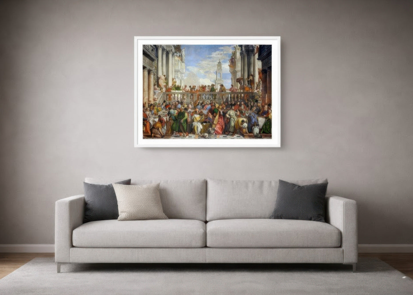 The Wedding at Cana – Paolo Veronese (1563) | Archival Framed Giclée Print