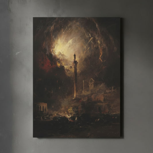 The Last Days of Pompeii – James Hamilton (1864) | Canvas Print