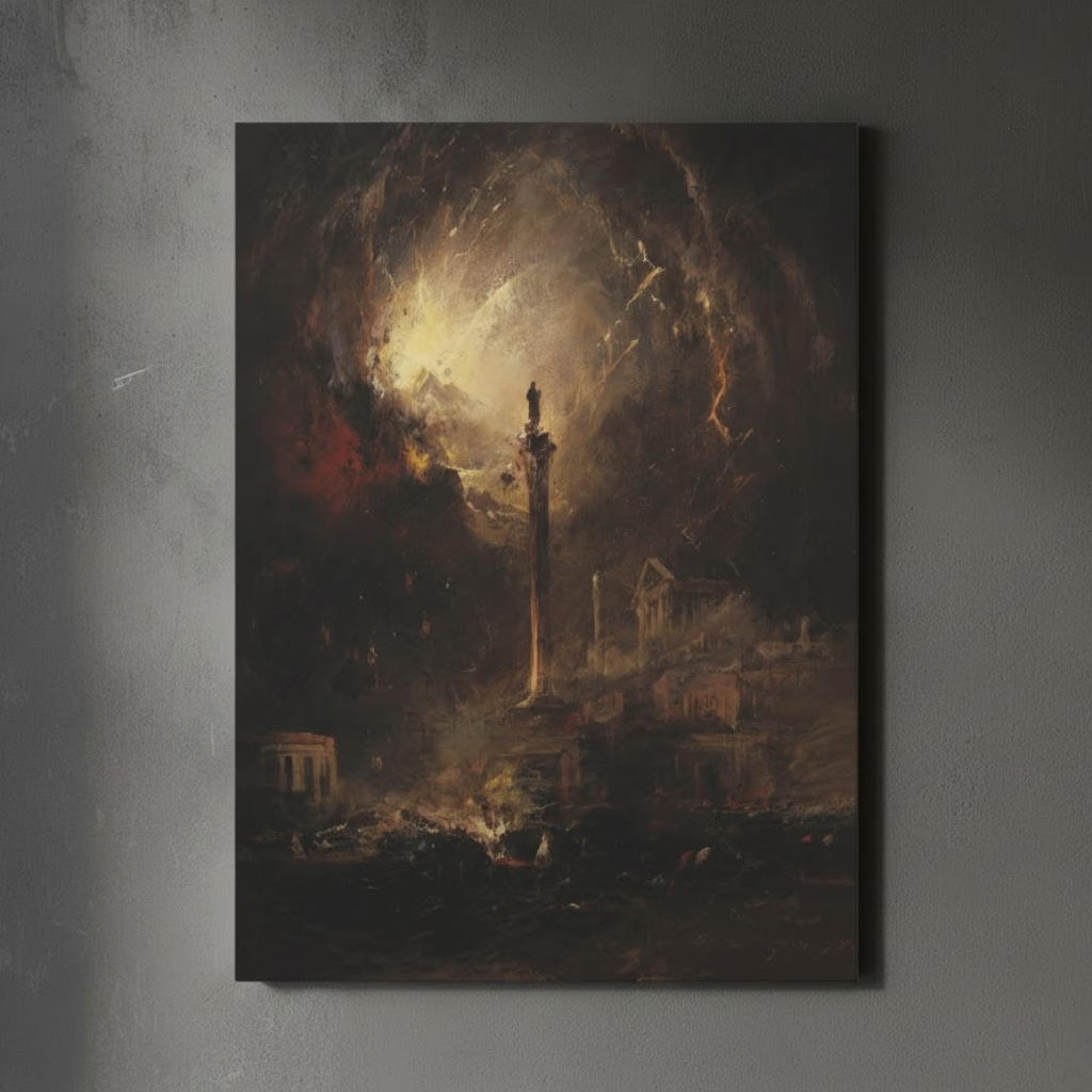 The Last Days of Pompeii – James Hamilton (1864) | Canvas Print