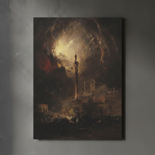 The Last Days of Pompeii – James Hamilton (1864) | Canvas Print