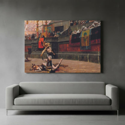 Pollice Verso - Jean Leon Gerome (1872) | Canvas Print