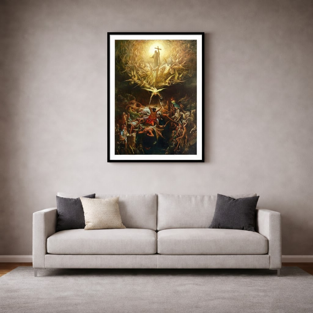 The Triumph of Christ – Gustave Doré (1877) | Archival Framed Giclée Print