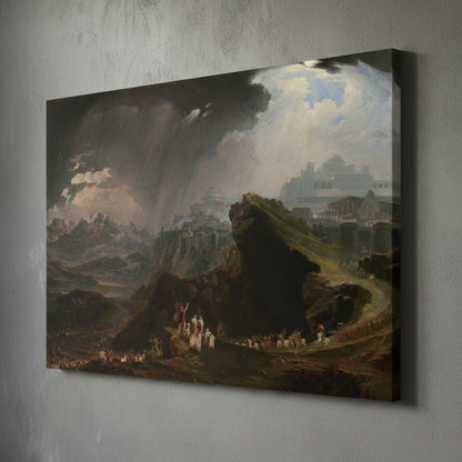 Joshua Commanding the Sun to Stand Still – John Martin (1825) | Canvas Print