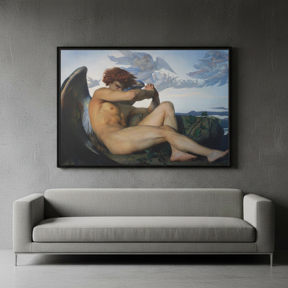 Fallen Angel - Alexandre Cabanel (1847) | Framed Canvas