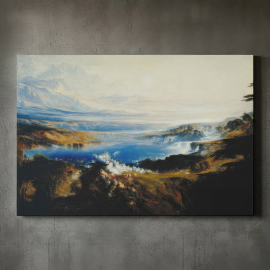 The Plains of Heaven – John Martin (1851) | Canvas Print
